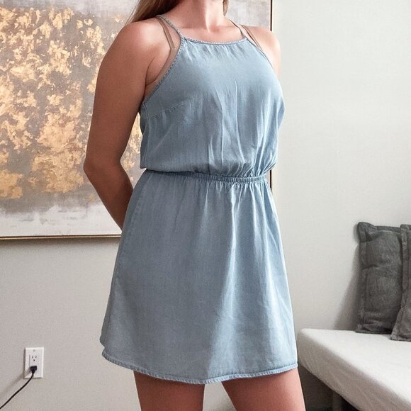 Garage Denim Dress | Size S - Picture 2 of 3